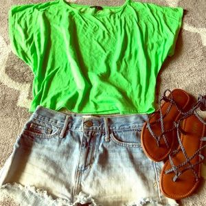 Neon Crop Top